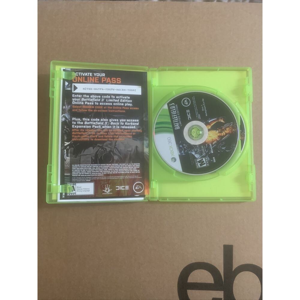 Microsoft Xbox 360 Battlefield 3 Limited Edition‎